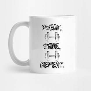 Exercise Work Themed Design Mug